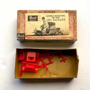 Vintage Revell 1901 Packard Red Toy Car